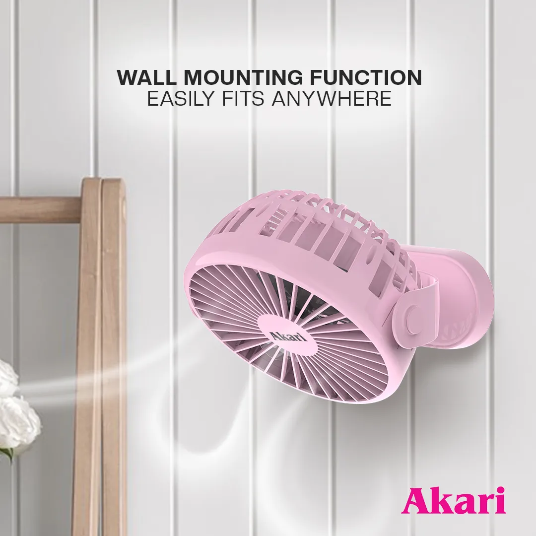 Akari 5 Rechargeable Compact Fan (AJF-5035)