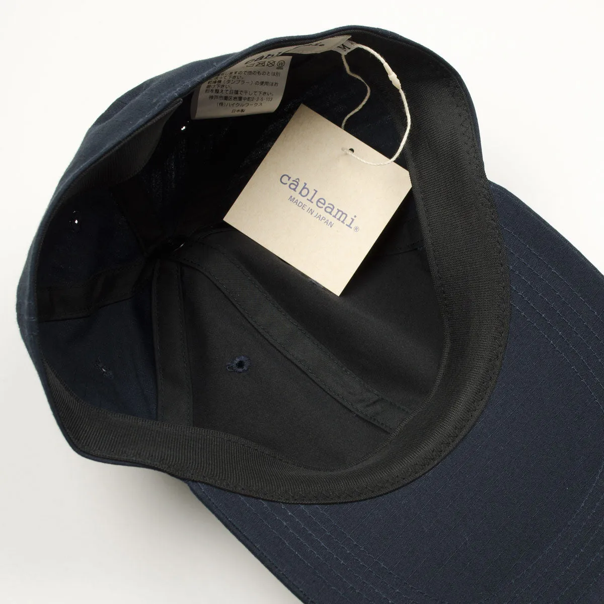 cableami - Ripstop Long Bill Cap - Navy