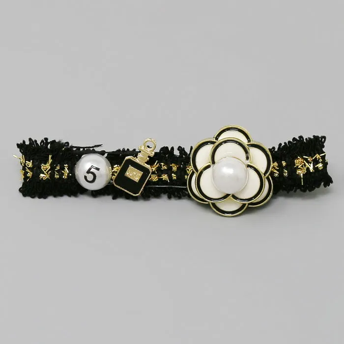 Camelia Flower Hair Clip