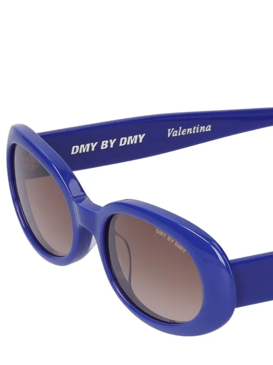 DMY Studios   Valentina oval acetate sunglasses 