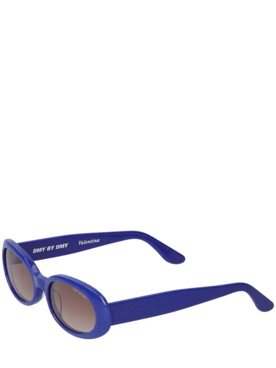 DMY Studios   Valentina oval acetate sunglasses 