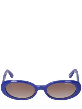 DMY Studios   Valentina oval acetate sunglasses 