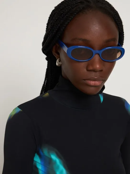 DMY Studios   Valentina oval acetate sunglasses 