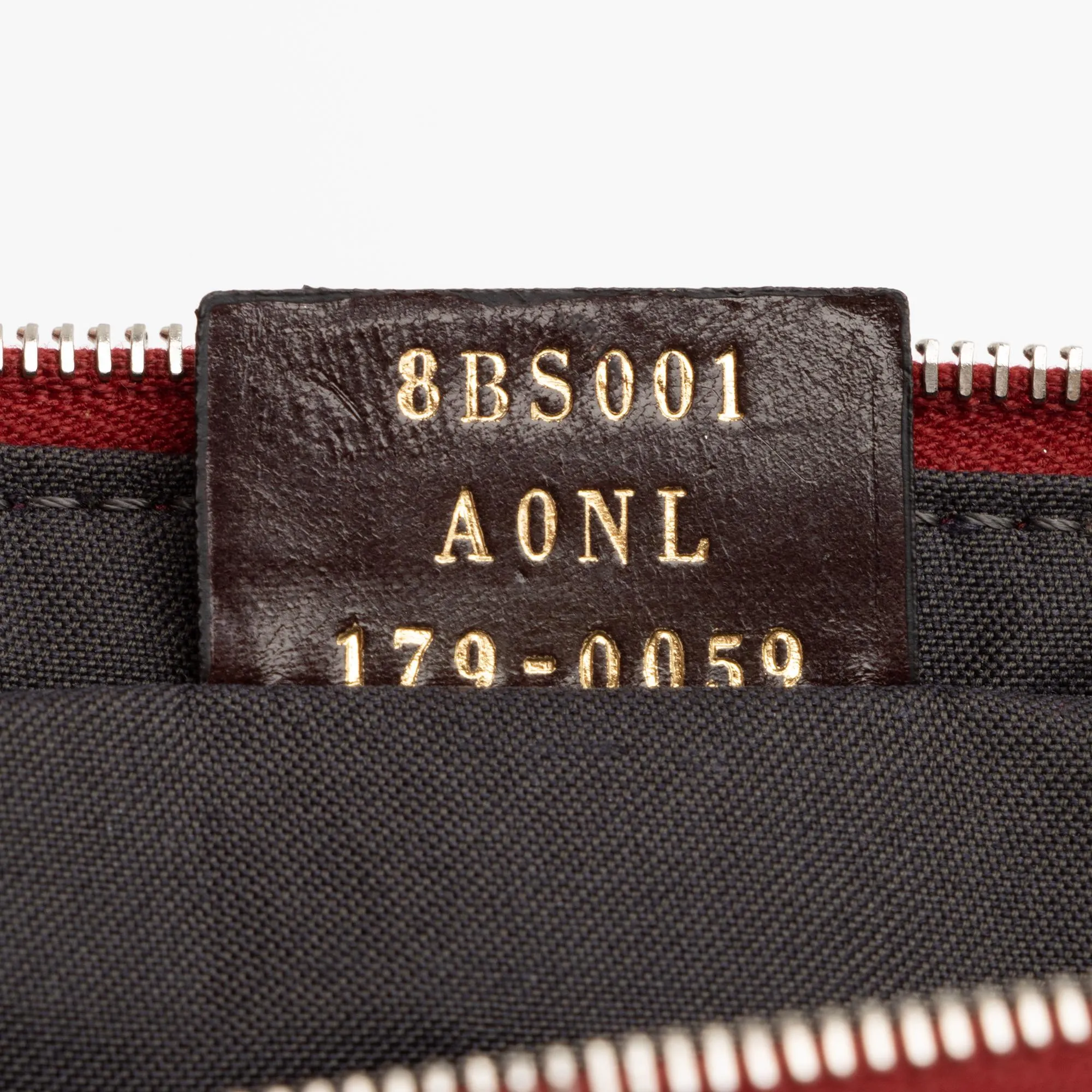 Fendi Calfskin F is Fendi Triplette Pouch Set (SHF-23922)