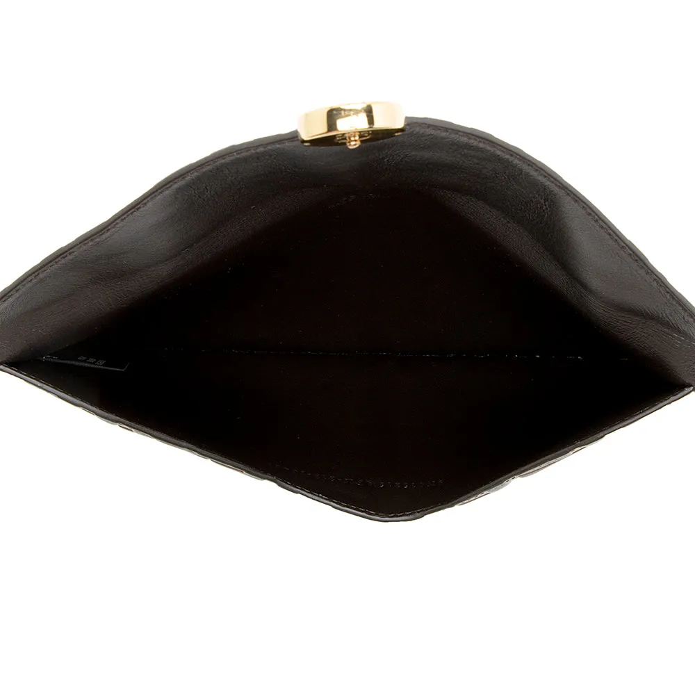 Fendi FF Embossed 1974 Envelope Pouch (SHF-20977)