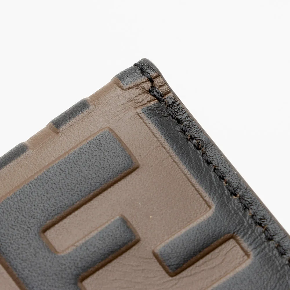 Fendi FF Embossed 1974 Envelope Pouch (SHF-20977)