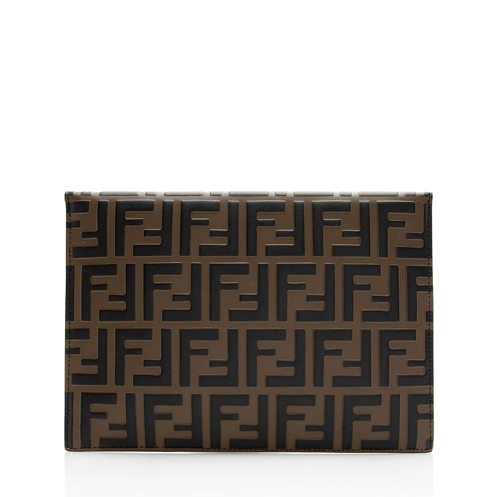 Fendi FF Embossed 1974 Envelope Pouch (SHF-20977)
