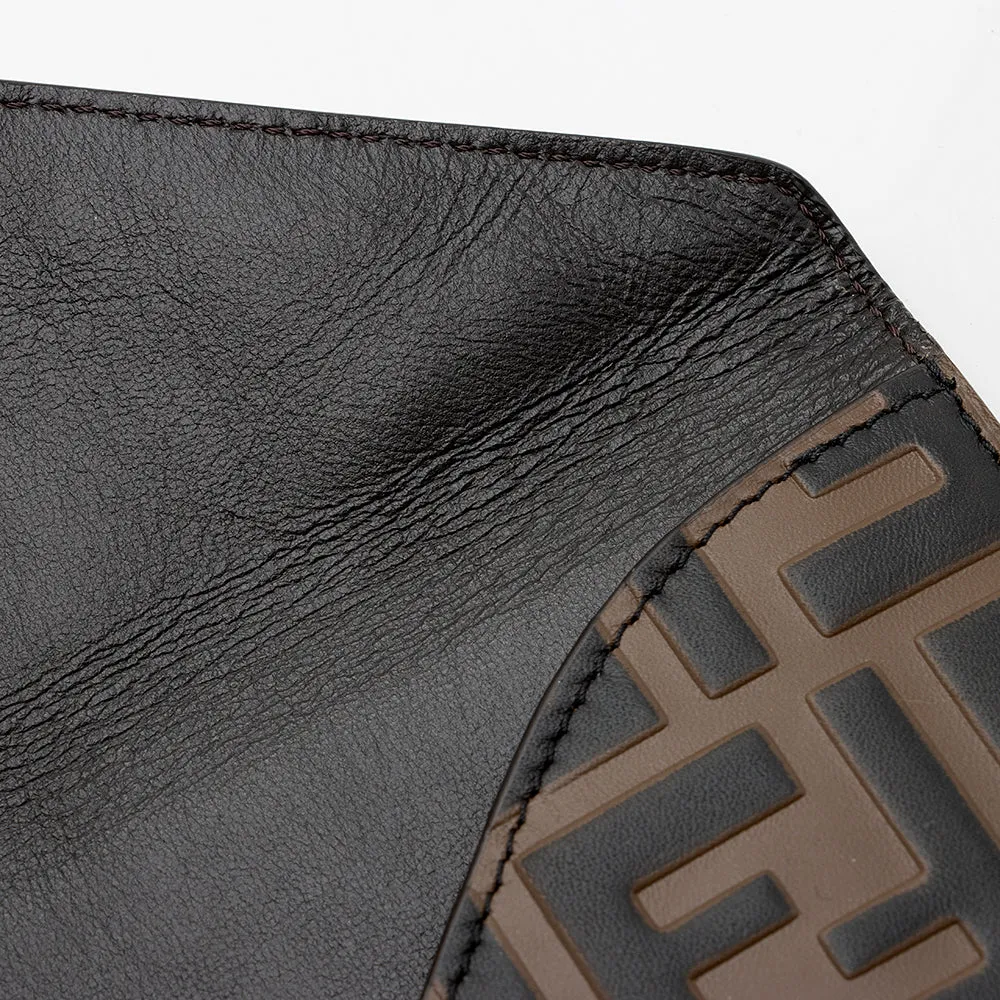 Fendi FF Embossed 1974 Envelope Pouch (SHF-20977)