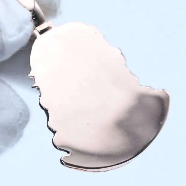 Jesus Portrait Enamel Pendants