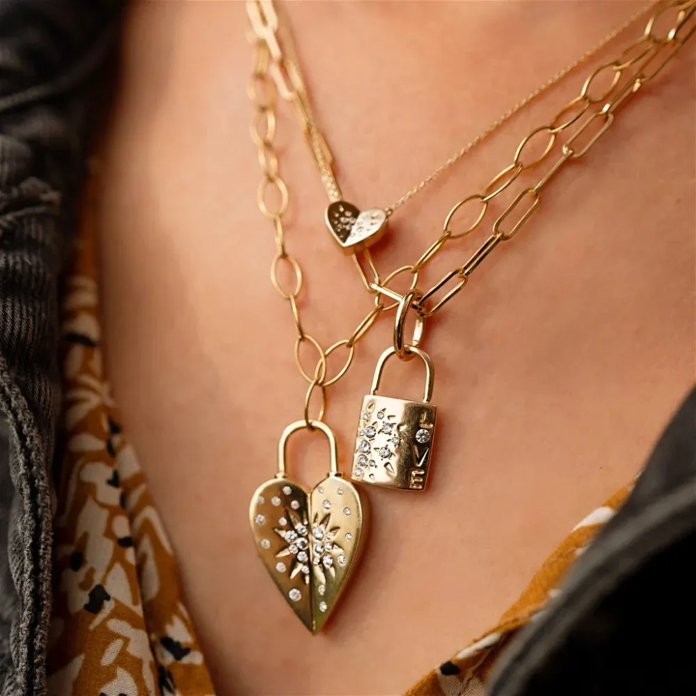 Love Explosion Heart Pendant