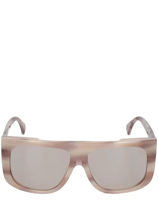 Max Mara   Eileen squared acetate sunglasses 