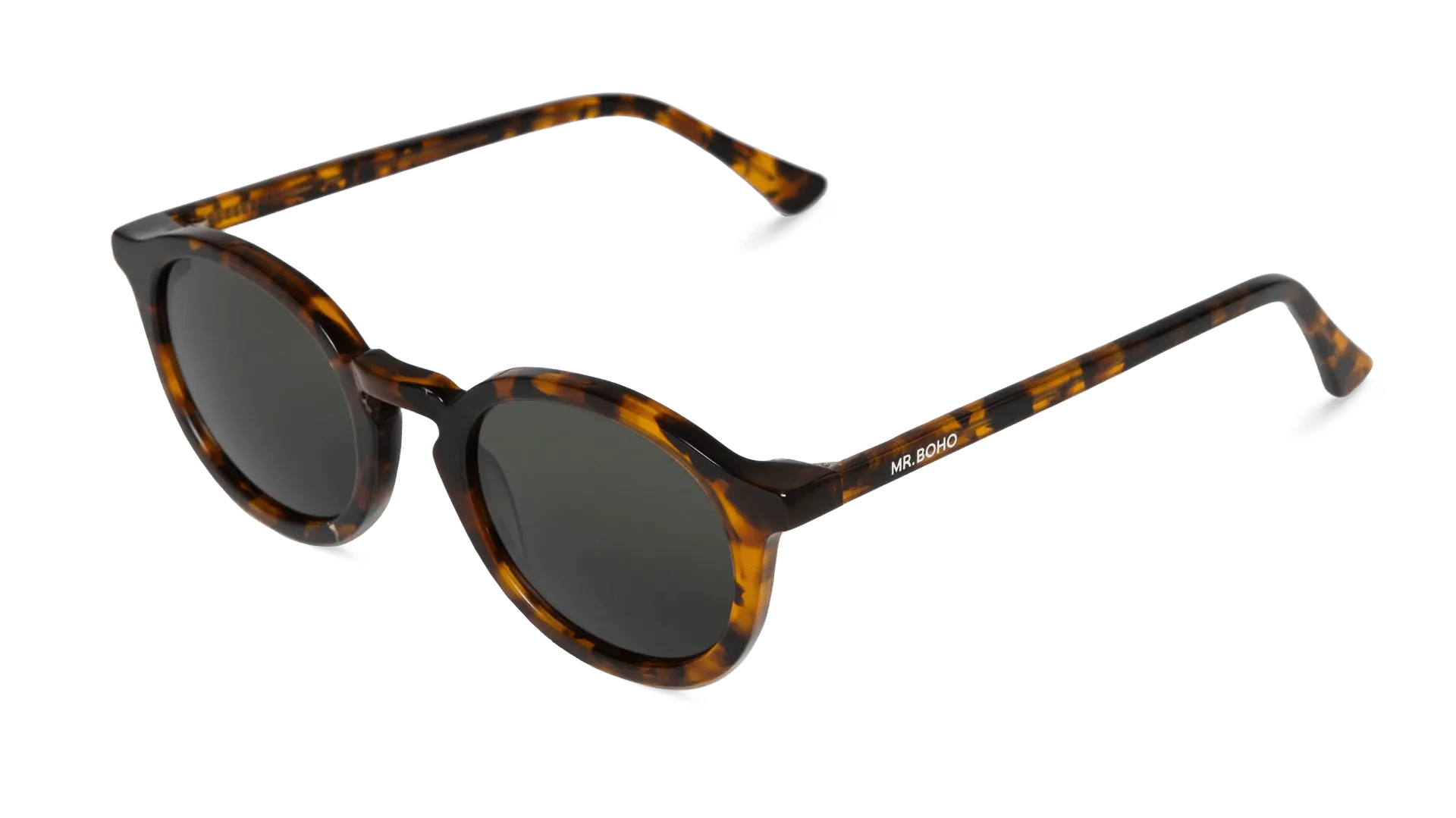MR. BOHO CHAMBERI SUNGLASSES - CHEETAH TORTOISE