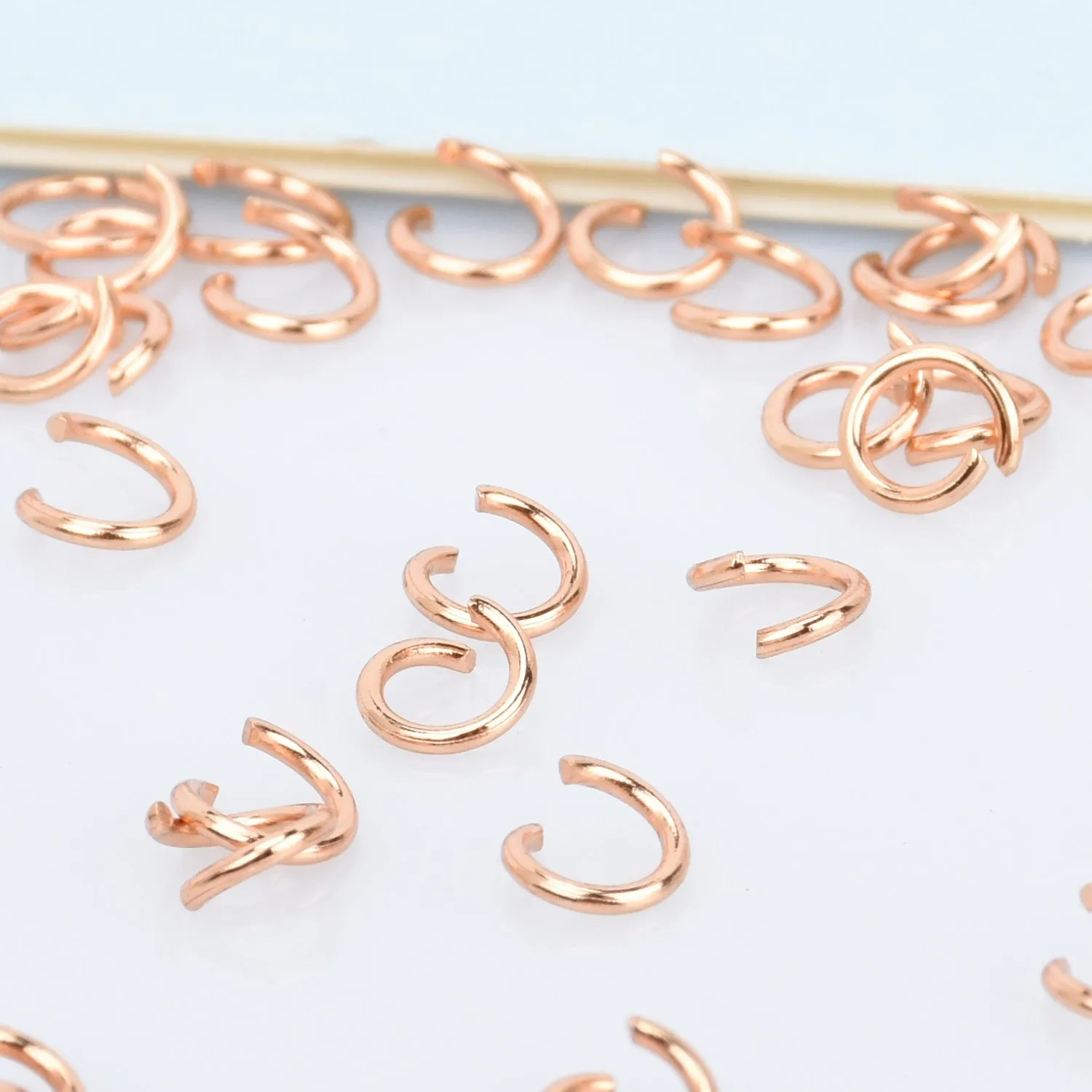 Stainless Steel Open Jump Rings 3/3.5/4/5/6mm Split Rings 0.6mm Thick Jump Rings Findings For Jewellery Making 500pcs