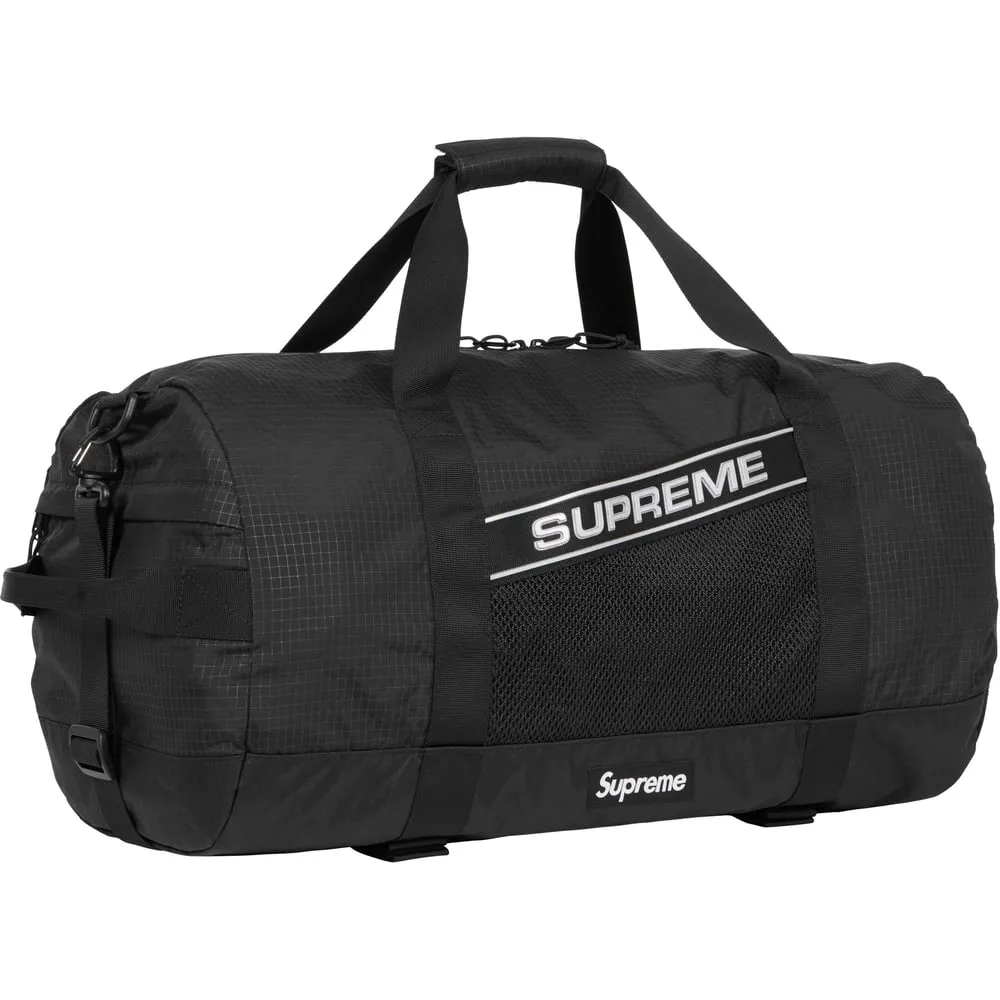 Supreme Logo Duffle Bag (Black)