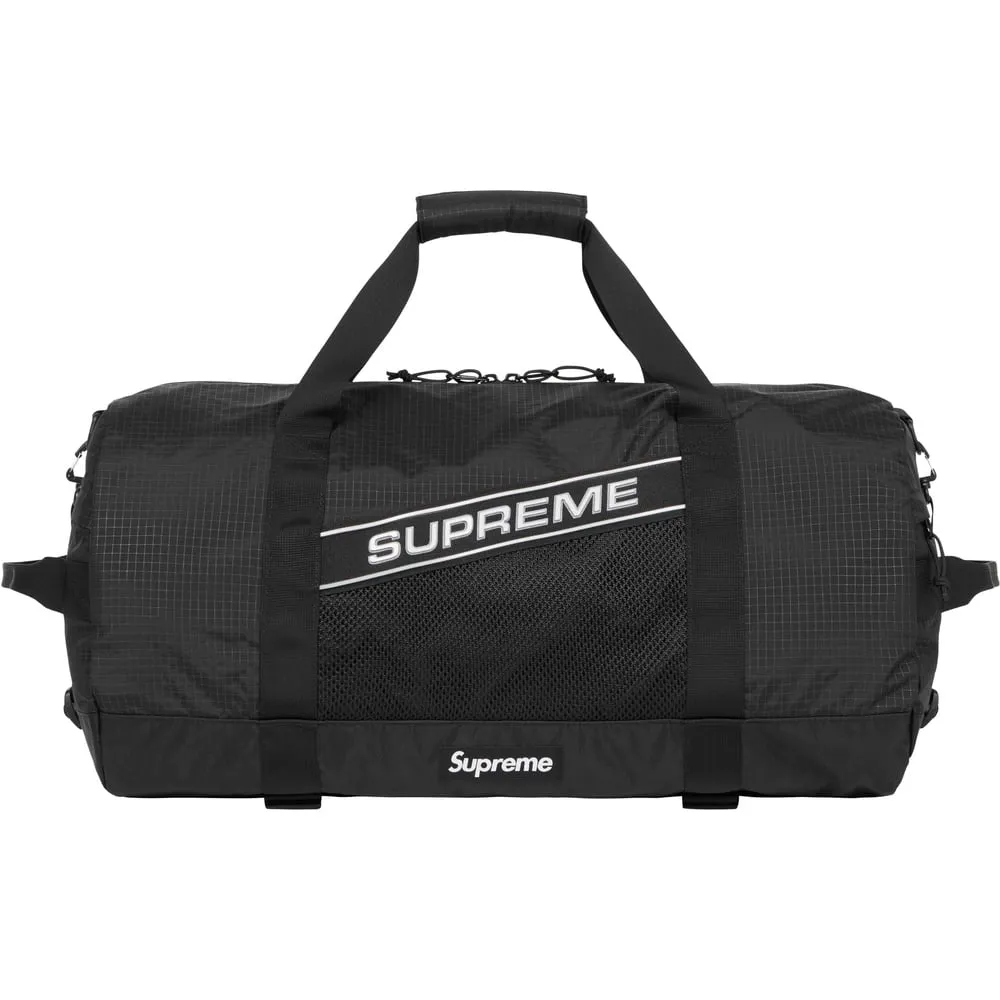 Supreme Logo Duffle Bag (Black)