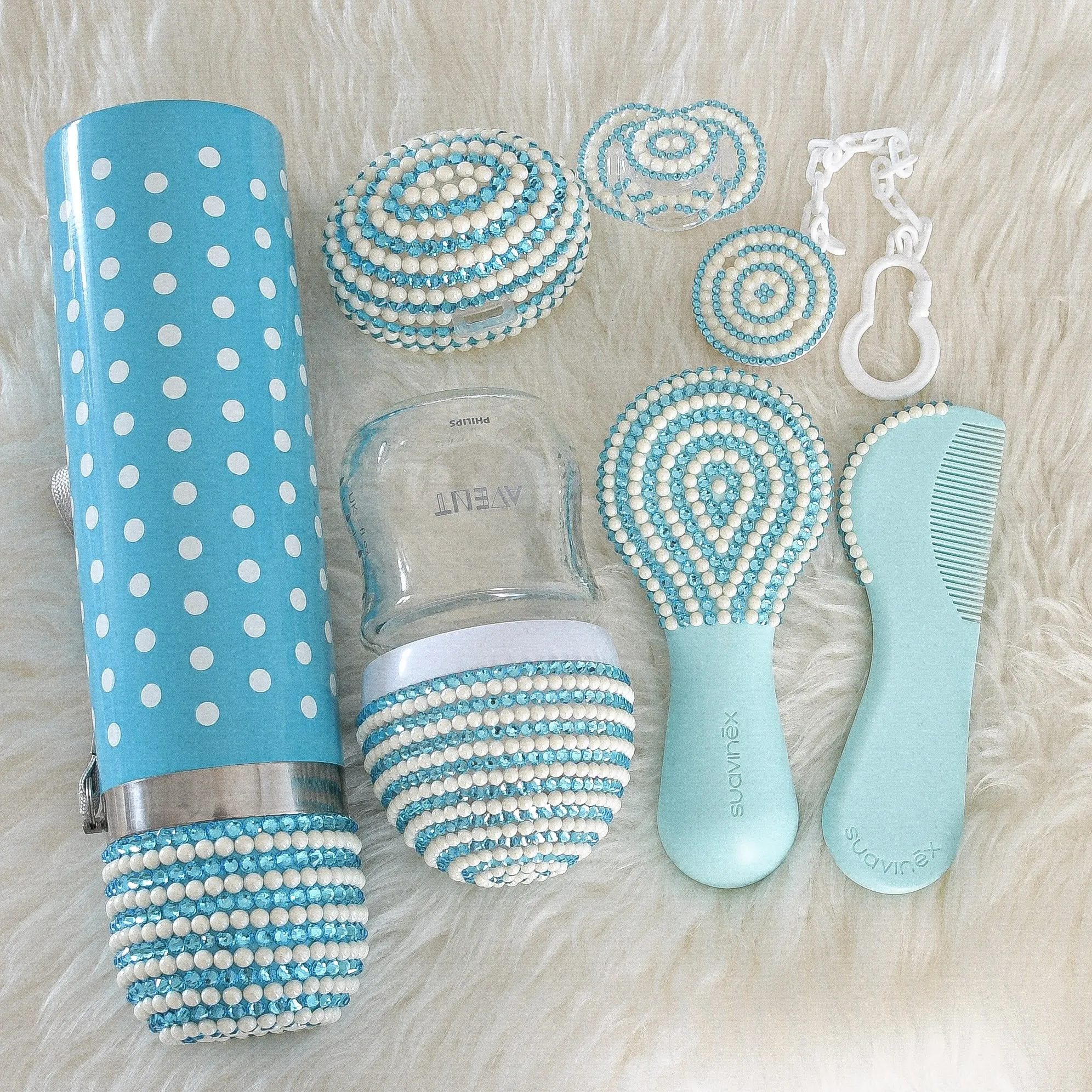Swarovski Crystal Baby Gift Set